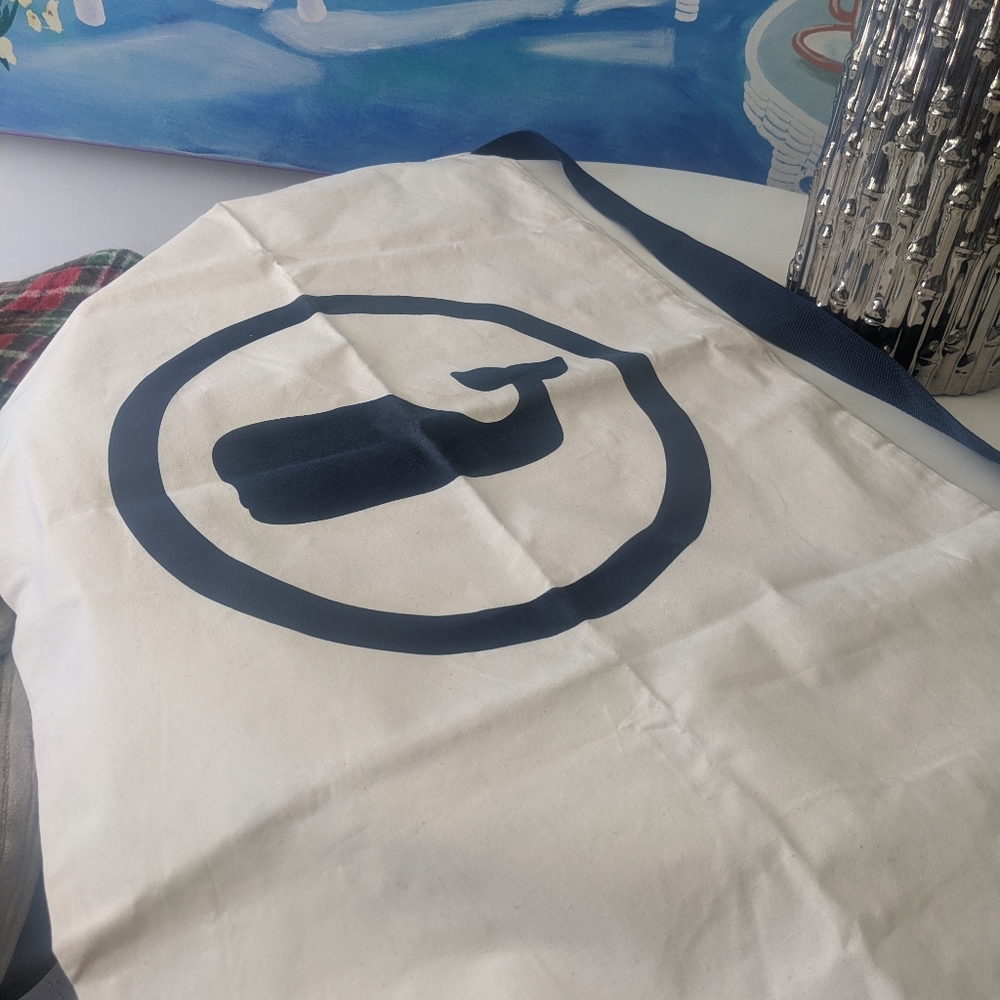 Vineyard Vines cotton/canvas laundry bag like new